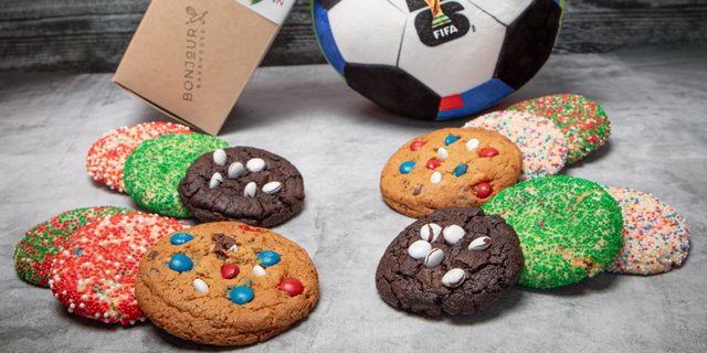 X-Large Soccer World Cup Party Cookie Box