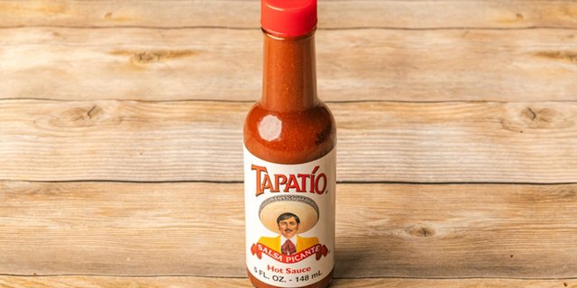 Bottle of Tapatio Hot Sauce