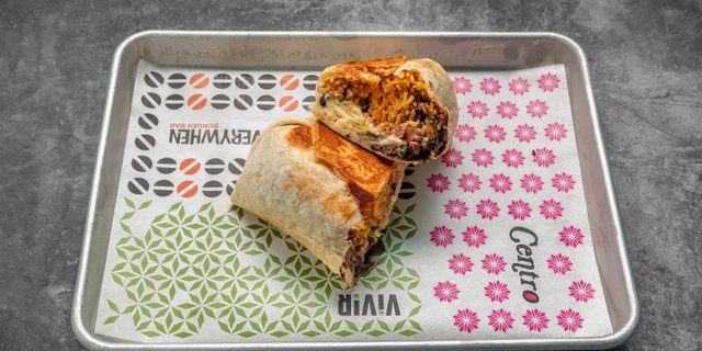 Chicken Tinga Burrito