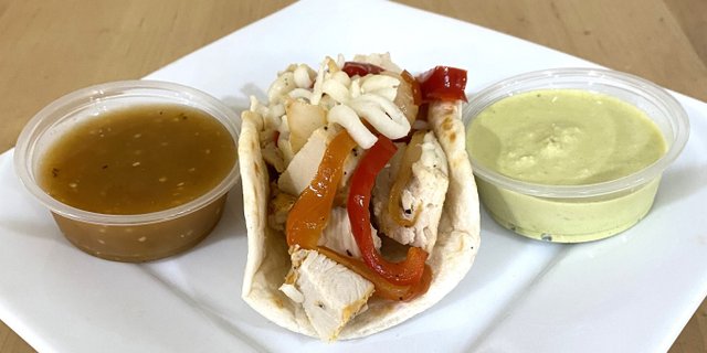 Chicken Fajita Taco