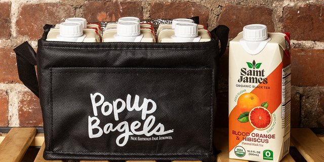 Saint James Blood Orange and Hibiscus Black Tea (6 Pack)