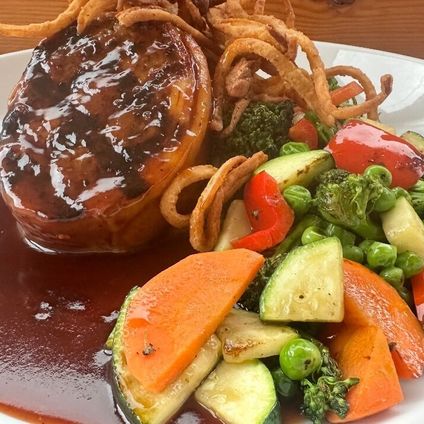 Grilled Bacon-Wrapped Meatloaf