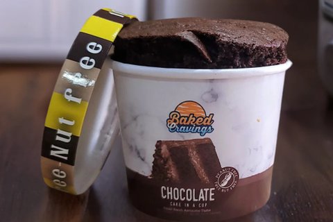 Chocolate Cake in a Cup