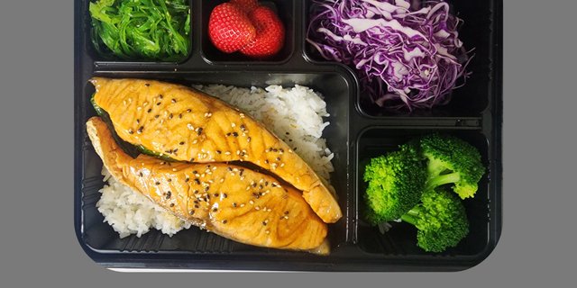 Salmon Bento Box
