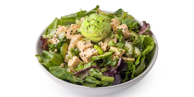 Sweet Shoyu Tofu Salad Bowl