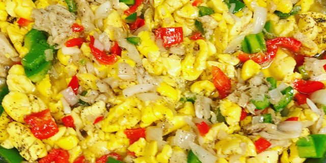 Ackee & Codfish