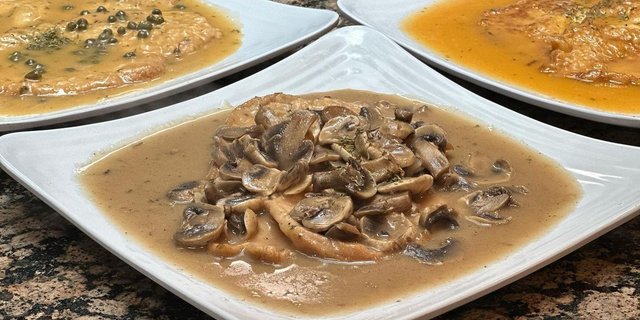Individual Chicken Marsala