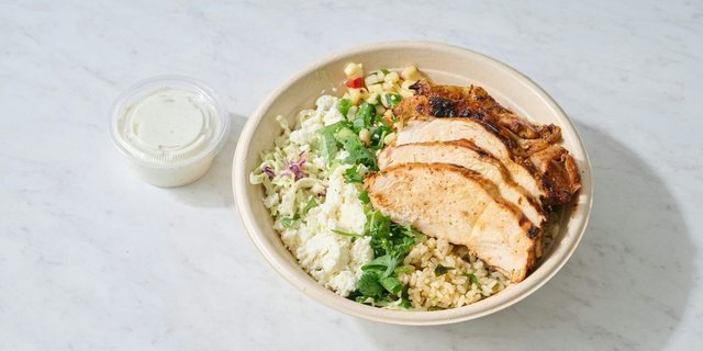 California Bowl With Chipotle Bbq Chicken