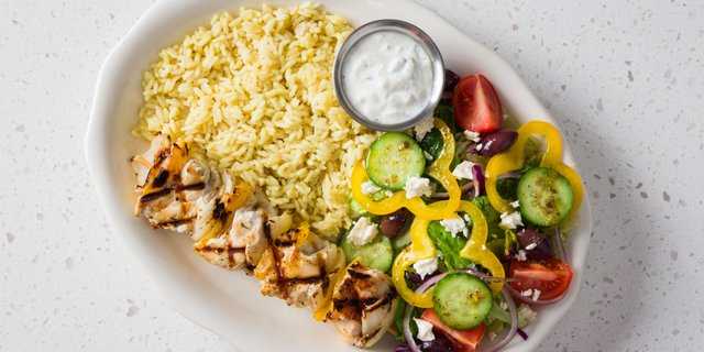 Greek Chicken Skewers