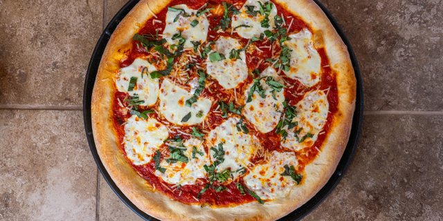 Red Margherita Pizza