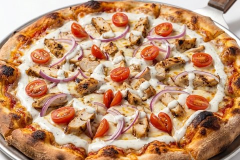 Chicken Ranch Pizza