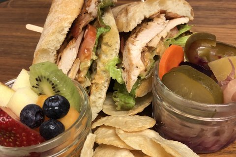 Chicken BLT Sandwich Boxed Meal