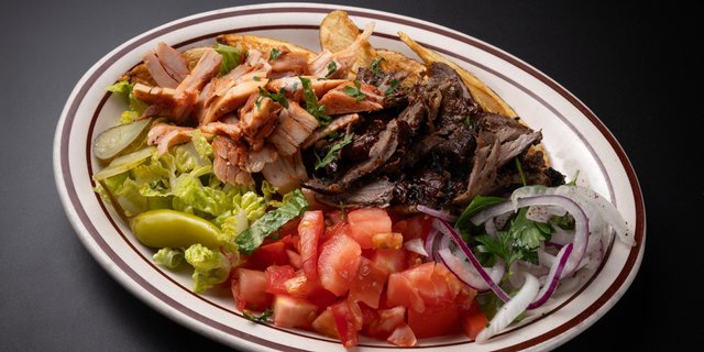 Mix Lamb & Chicken Shawarma Platter