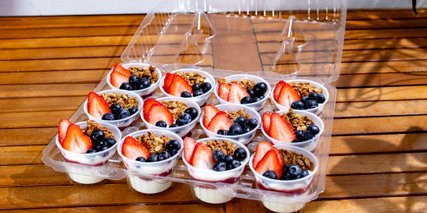 Mini Yogurt Parfait Bowls
