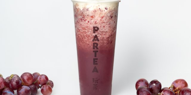 Grape Green Tea Slush
