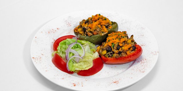 Vegan Stuffed Peppers Boxed Lunch