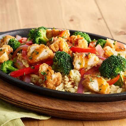 Hibachi Fried Chicken Skillet
