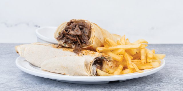 Beef Shawarma Wrap