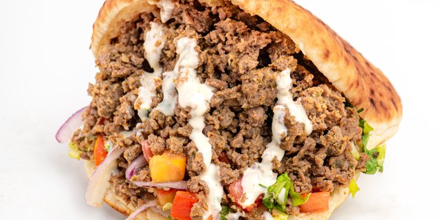 Beef Shawarma Pita