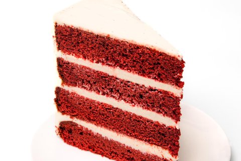Red Velvet Cake Slice