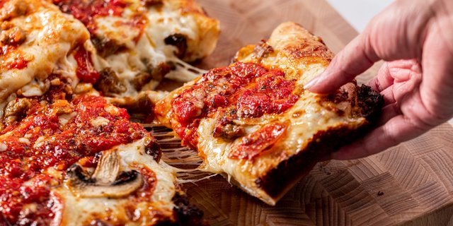 Build-Your-Own Cheese Detroit-Style Pizza
