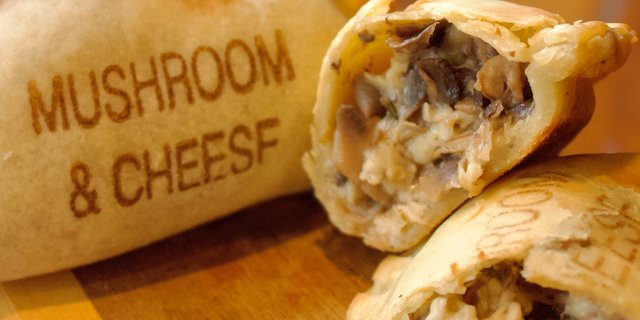 Mushroom & Cheese Empanada