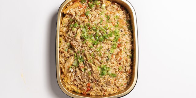 Arroz Chaufa w/ Veggies Platter
