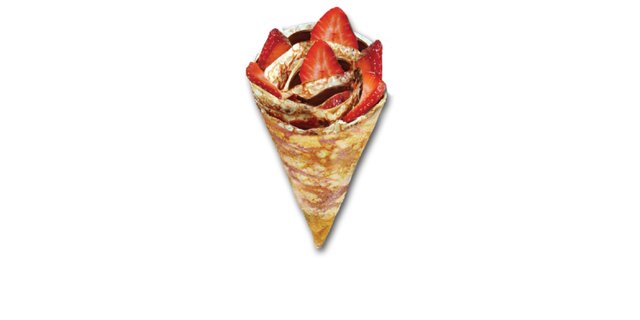Strawberry Nutella Sweet Crêpe