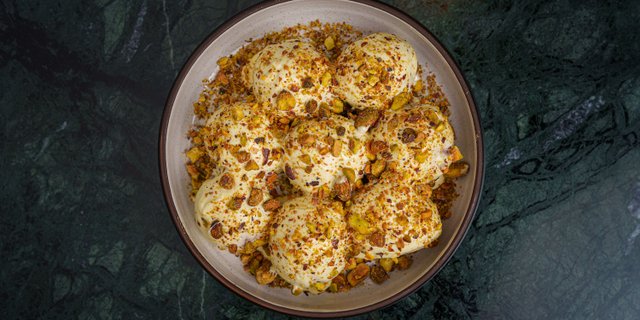 Individual Nutty Delight Loukoumades