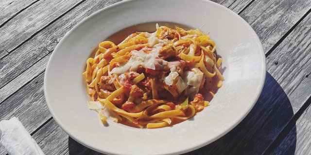 Vodka Chicken Fettuccine Pasta