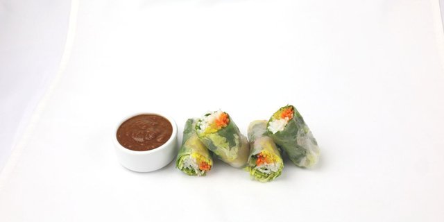 Fresh Veggie Spring Rolls Tray