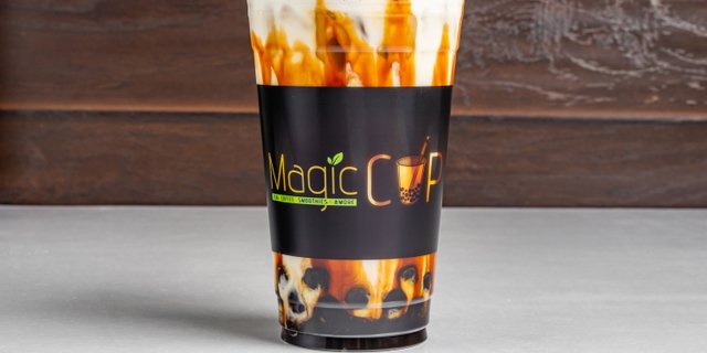 Tiger Oat Milk Tea w/ Boba