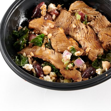 Balsamic Chicken w/ Greek Farro Salad