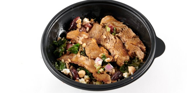 Balsamic Chicken w/ Greek Farro Salad