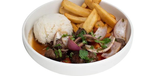 Saltado w/ Steak Platter