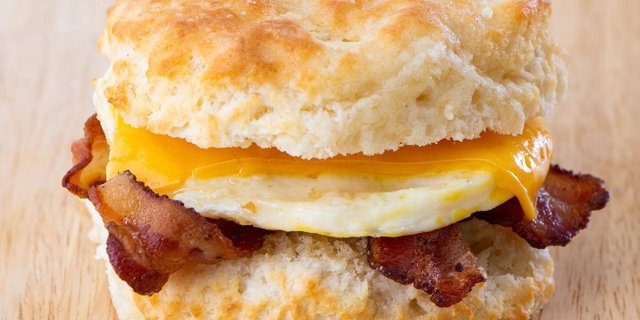 Bacon, Egg, & Cheese Biscuit Sandwich