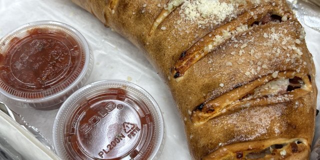 Chicken Portabella Calzone