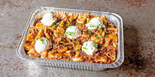 Rigatoni Bolognese