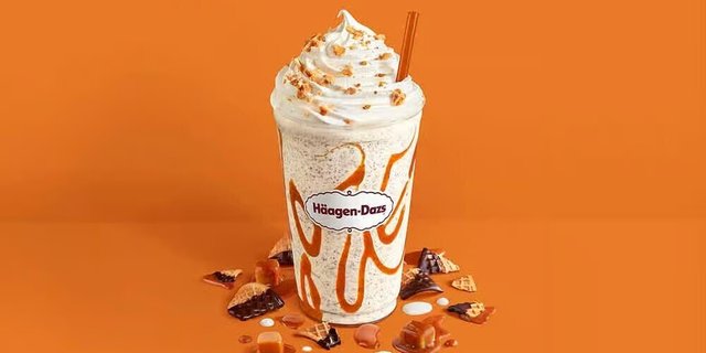 Caramel Cone Milkshake