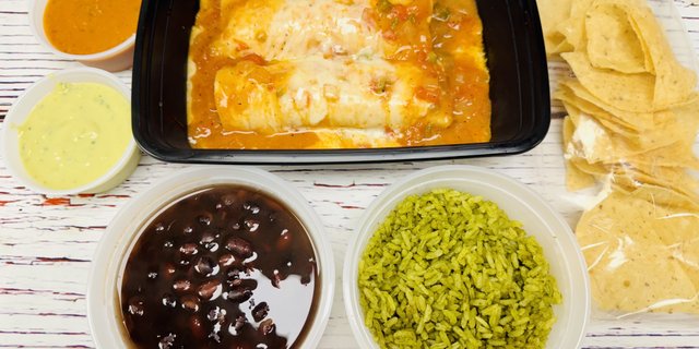 Vegetable Enchilada Lunch Box