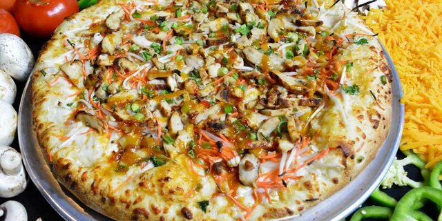 Thai Chicken Pizza