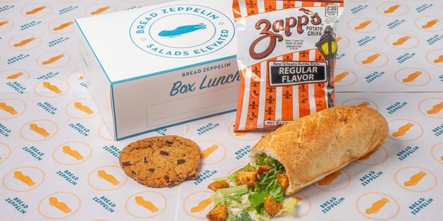 Caesar Veggie Zeppelin Box Lunch