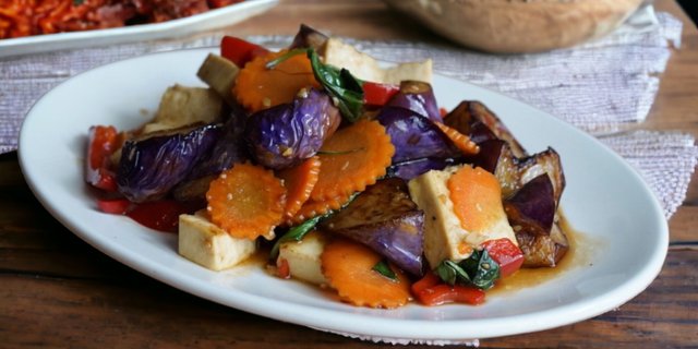 Stir-Fried Eggplant Box