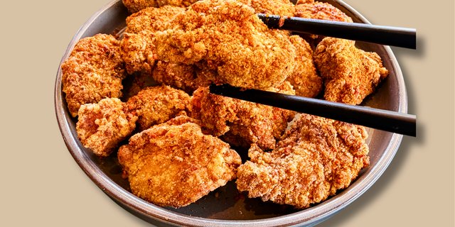 Crispy Taiwanese Popcorn Chicken Tray