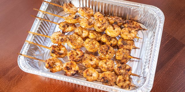 Grilled Shrimp Skewers