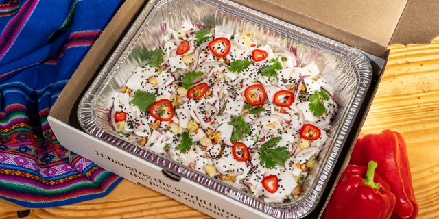 Young Coconut Ceviche