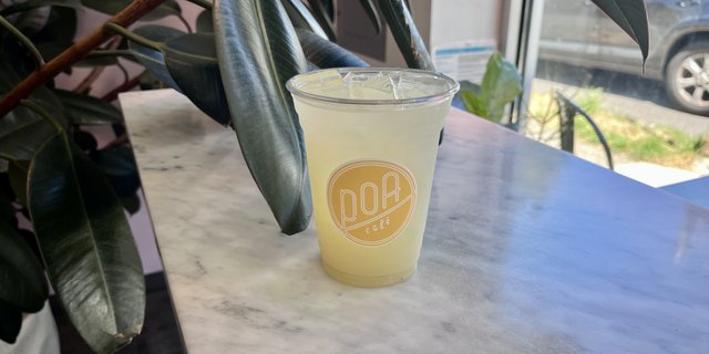 Iced Ginger Lemonade