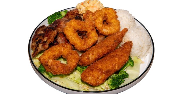 Seafood Mix (Crispy Shrimp & White Fish)