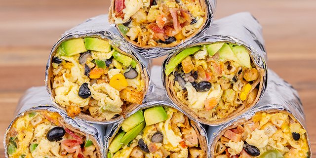 Breakfast Burrito Tray