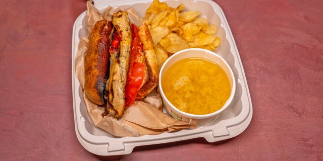 Chicken Scamorza Sandwich Boxed Lunch